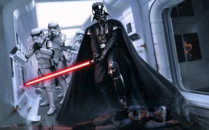 Darth Vader: a slave to the all powerful Emperor.